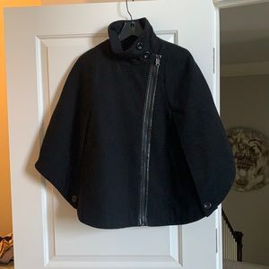 Via Spiga black capelet